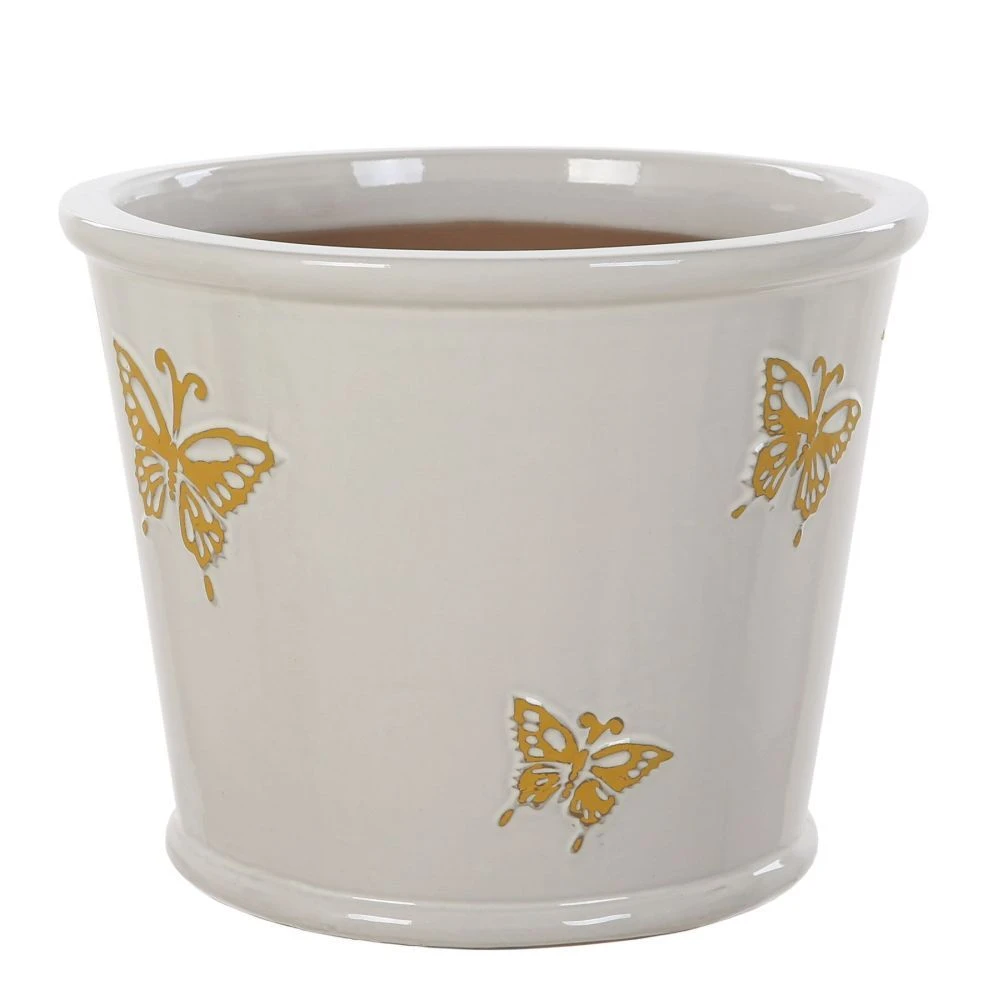 Woodlodge 31cm Butterfly Mix Pot (Choice Of 3) 3 Woodlodge 31cm Butterfly Mix Pot (Choice Of 3)