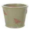 Woodlodge 25cm Glazed Green Bee Pot -Longacres Shop 5021346434644