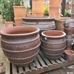 Woodlodge 70cm Kilburn Natural Clay Glazed Pot 7 Woodlodge 70cm Kilburn Natural Clay Glazed Pot -Longacres Shop 5021346484649 3
