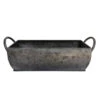 Woodlodge 30cm Rustic Pewter Trough 2 Woodlodge 30cm Rustic Pewter Trough -Longacres Shop 5021346490527