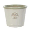 Woodlodge 40cm Cream/Green Glazed Heritage Edwitt Pot -Longacres Shop 5021346501131