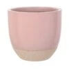 Woodlodge 26cm Pastel Pink Glazed Egg Pot -Longacres Shop 5021346502015