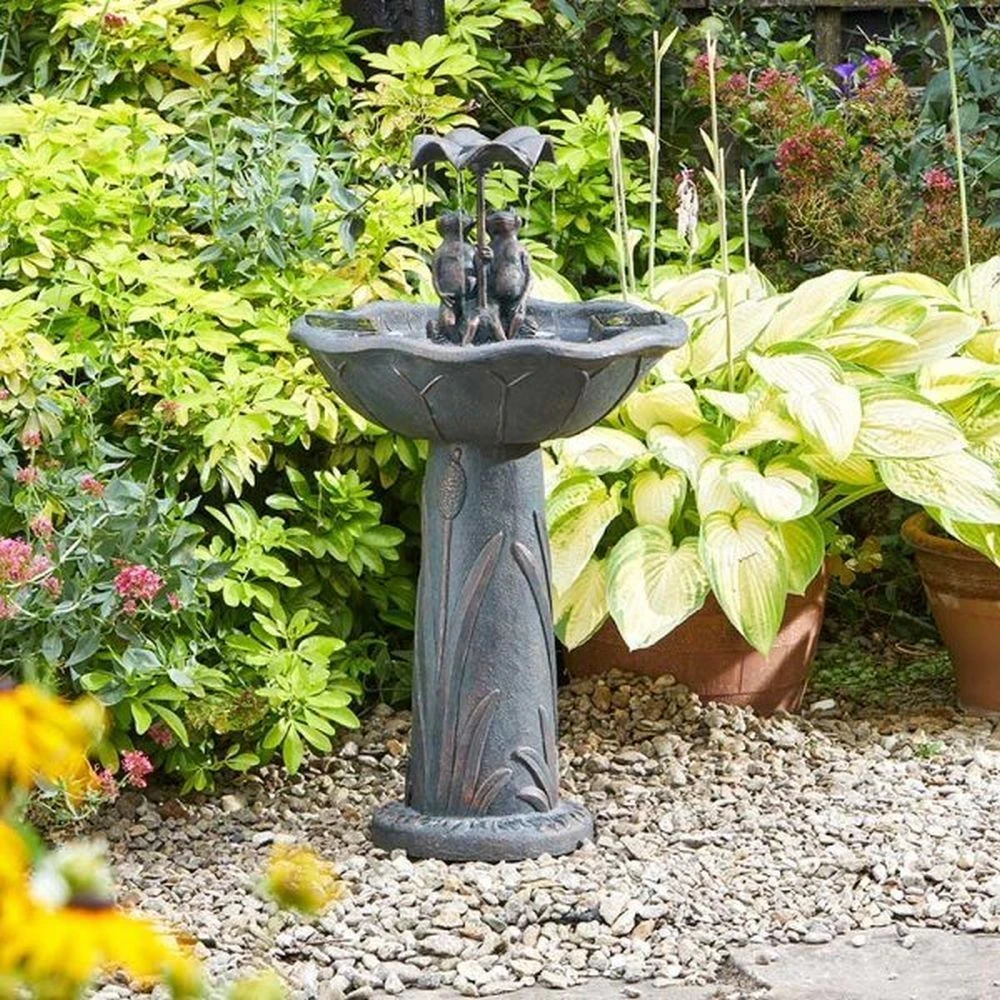 Smart Solar 83cm Frog Frolics Solar Water Feature 3 Smart Solar 83cm Frog Frolics Solar Water Feature