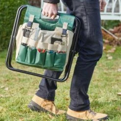 Smart Garden Portable Folding Garden Seat With Tool Pockets -Longacres Shop 5050642087193 4