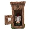 Vivid Arts 20cm Gnaughty Gnome In Outhouse -Longacres Shop 5055195035370