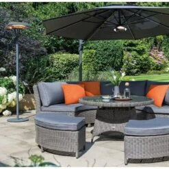 Kettler Kalos 195cm Universal Floor Standing Patio Heater -Longacres Shop 5057229743176 3