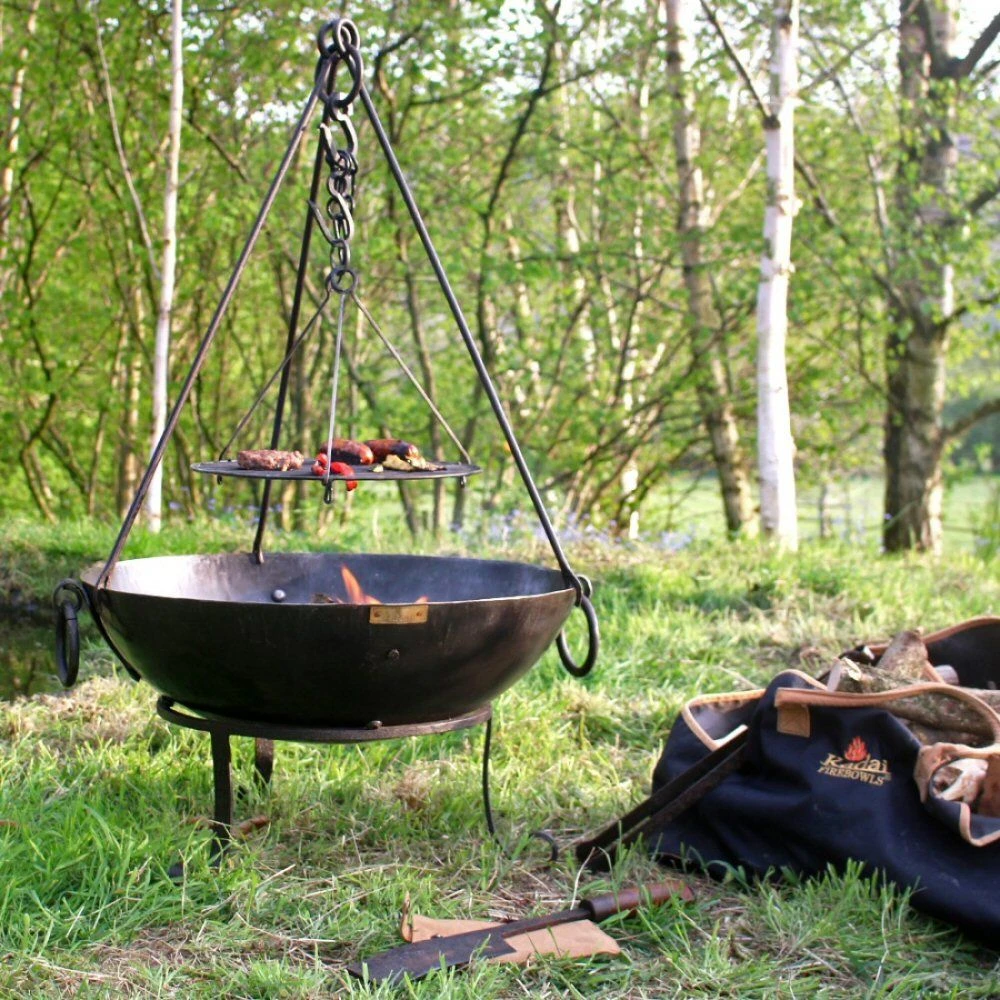Kadai 70cm Tula Firepit W/ Low Stand 4 Kadai 70cm Tula Firepit W/ Low Stand - Image 2