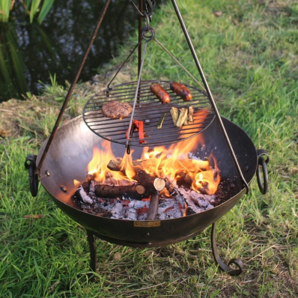 Kadai 70cm Tula Firepit W/ Low Stand 7 Kadai 70cm Tula Firepit W/ Low Stand - Image 5