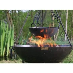 Kadai 70cm Tula Firepit W/ Low Stand 13 Kadai 70cm Tula Firepit W/ Low Stand -Longacres Shop 5060345973594 6