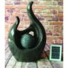 Bermuda 70cm Abstract Swan Solar Powered Water Feature -Longacres Shop 5060512213157