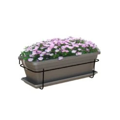 Artevasi 60cm Anthracite Venezia Plant Box Balcony Kit 5 Artevasi 60cm Anthracite Venezia Plant Box Balcony Kit -Longacres Shop 5600442800173 2