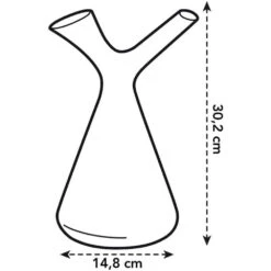 Elho 1.7 Litre Warm Grey Plunge Watering Can -Longacres Shop 8711904302726 3