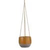 Edelman 13.5cm Ochre Resa Hanging Houseplant Pot -Longacres Shop 8718861769548